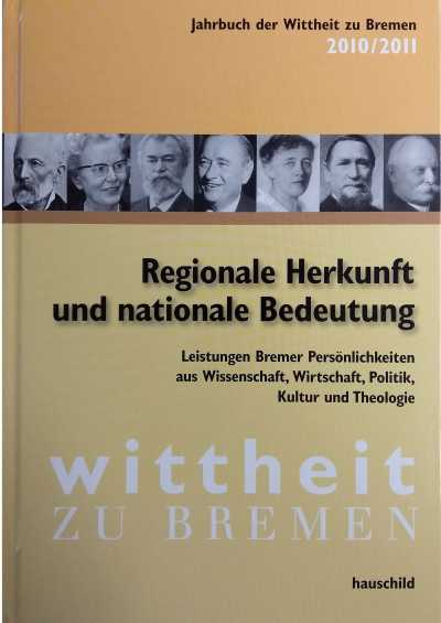 Abbildung zeigt den Titel des Jahrbuchs Regionale Herkunft und nationale Bedeutung