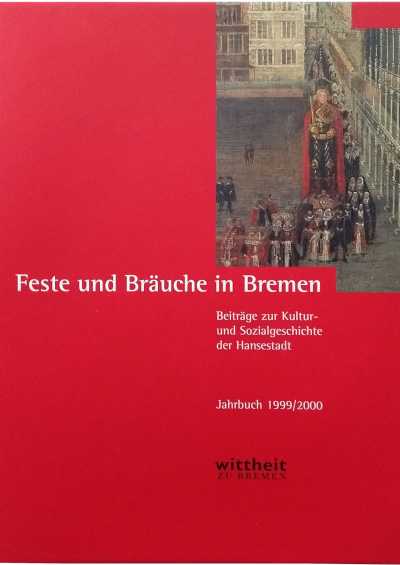 Abbildung zeigt Titelseite Jahrbuch Feste und Bräuche in Bremen