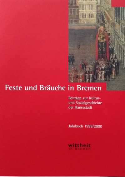 Abbildung zeigt Titelseite Jahrbuch Feste und Bräuche in Bremen